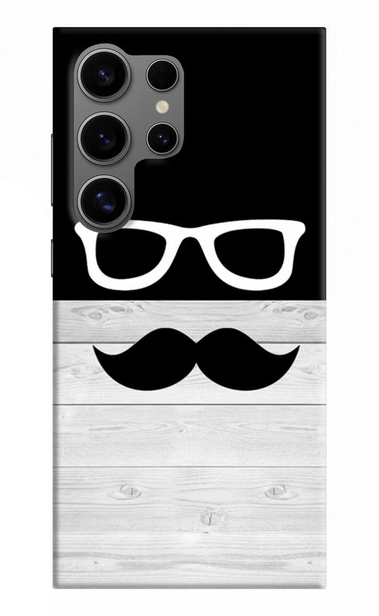 Mustache Samsung S24 Ultra Hard Case Back Cover by Casekaro