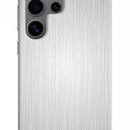 Wooden Grey Texture Samsung S24 Ultra Hard Case Back Cover by Casekaro