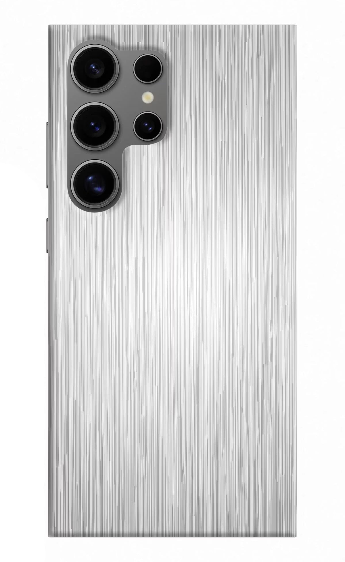 Wooden Grey Texture Samsung S24 Ultra Hard Case Back Cover by Casekaro