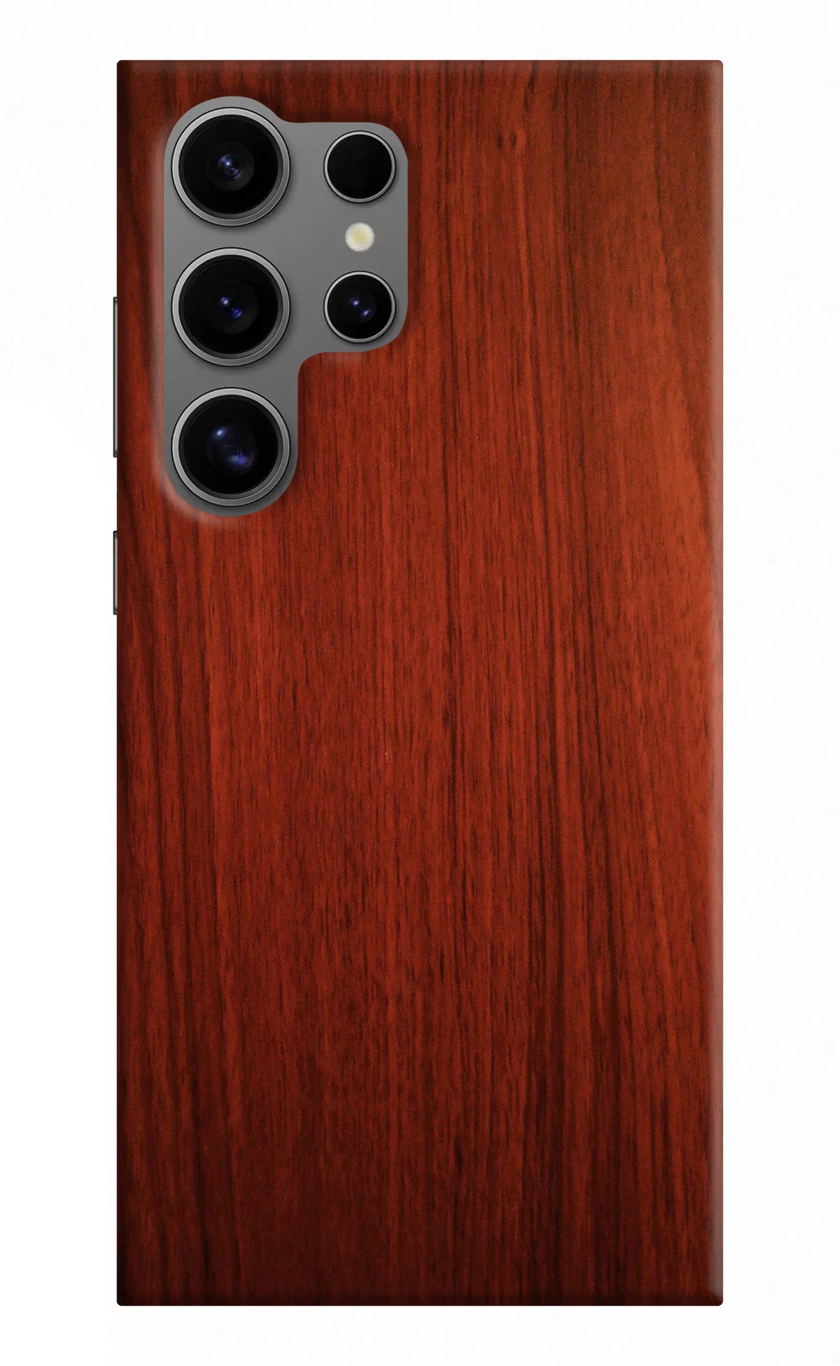 Wooden Plain Pattern Samsung S24 Ultra Hard Case Back Cover by Casekaro