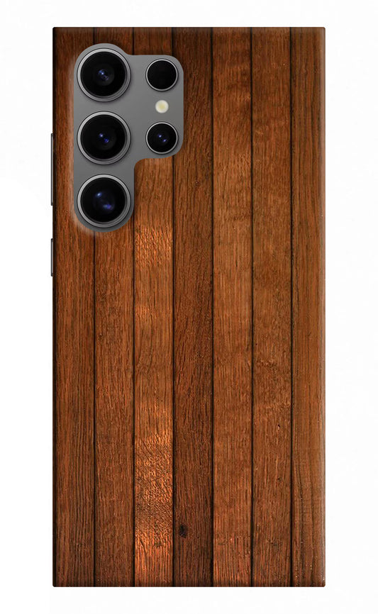 Wooden Artwork Bands Samsung S24 Ultra Hard Case Back Cover by Casekaro