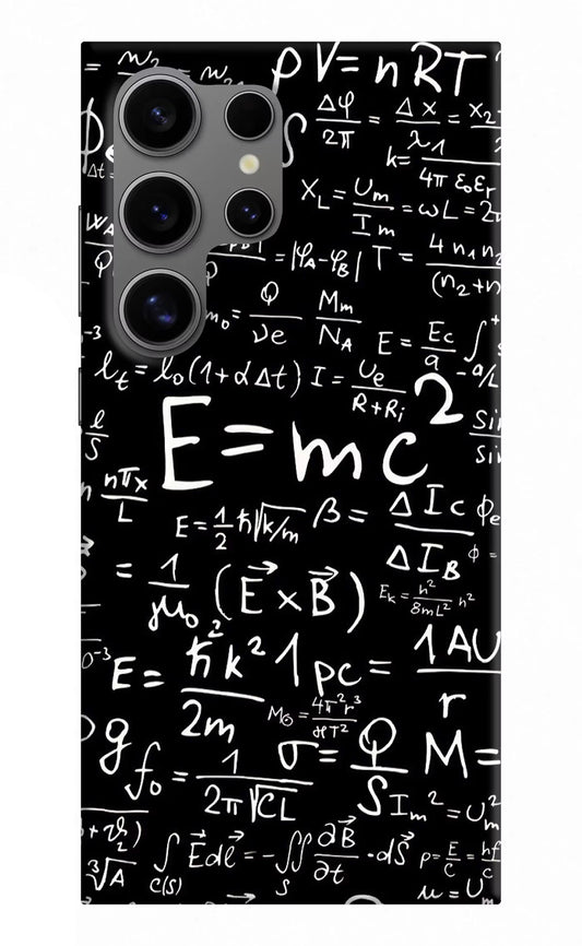 Physics Formula Samsung S24 Ultra Hard Case Back Cover by Casekaro