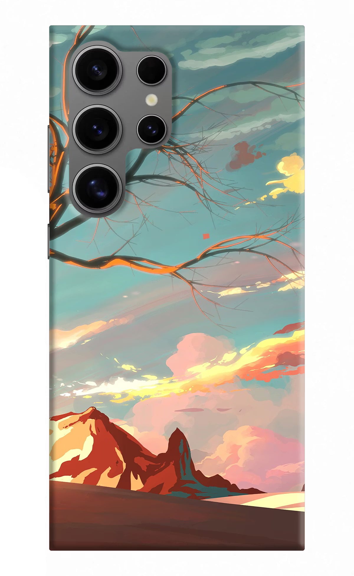 Scenery Samsung S24 Ultra Hard Case Back Cover by Casekaro