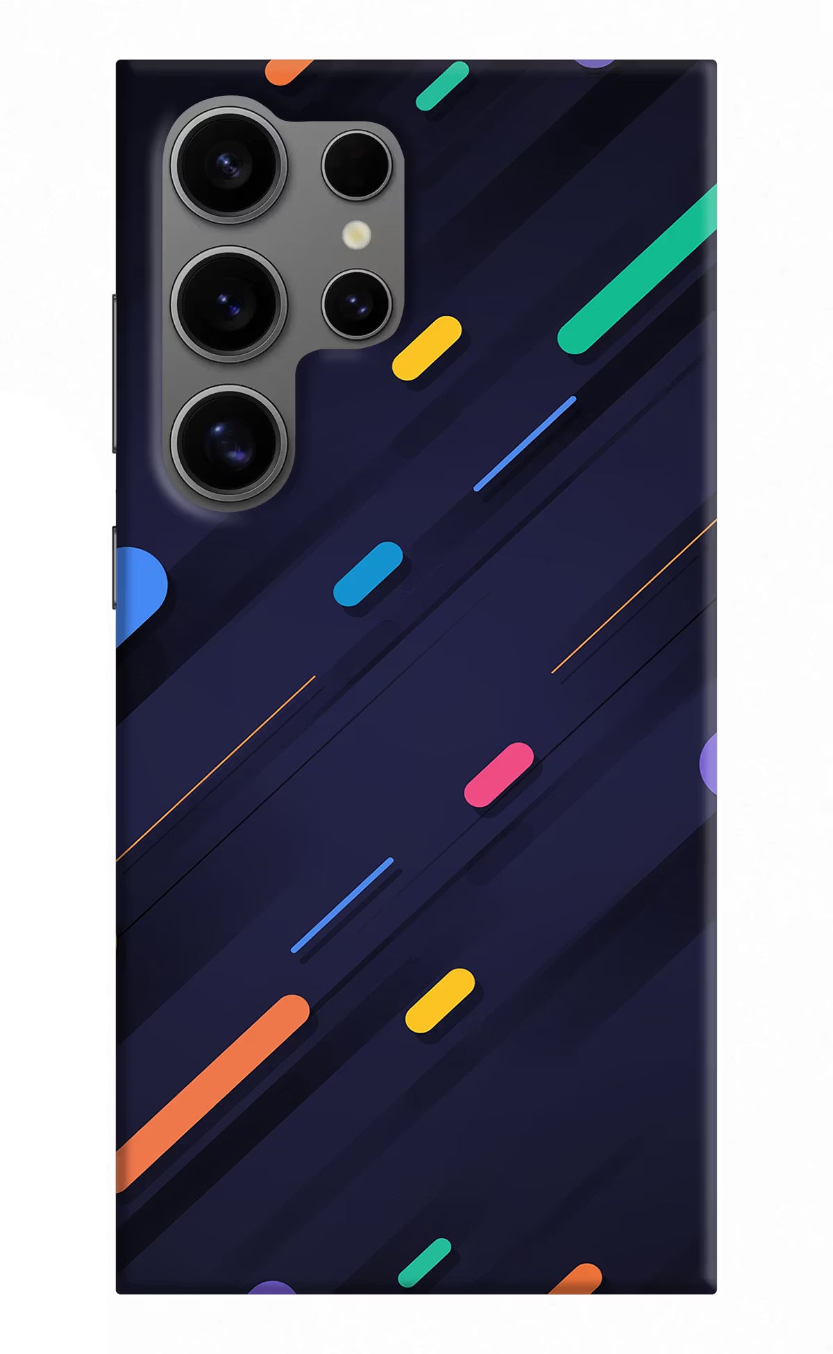 Abstract Design Samsung S24 Ultra Hard Case Back Cover by Casekaro