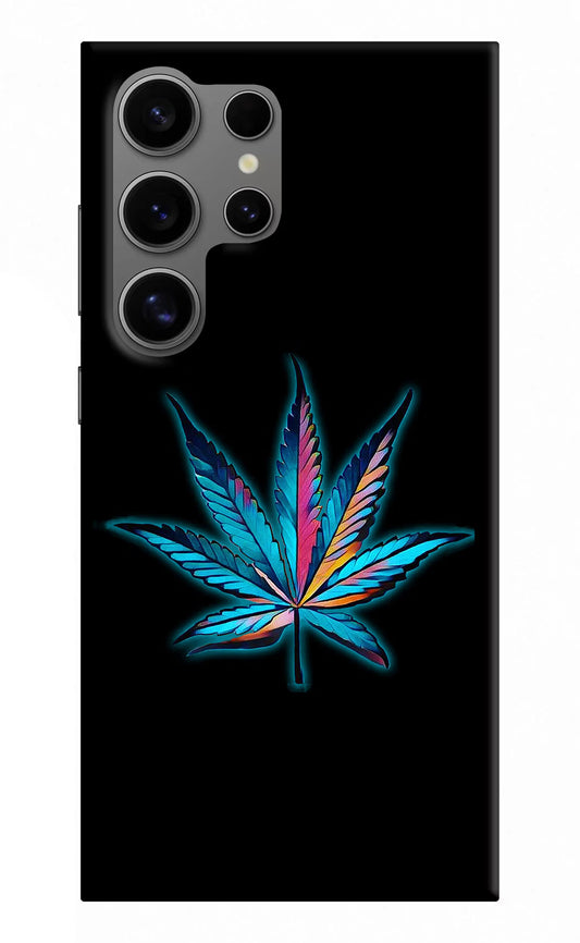 Weed Samsung S24 Ultra Hard Case Back Cover by Casekaro