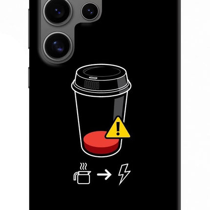 Coffee Samsung S24 Ultra Hard Case Back Cover by Casekaro