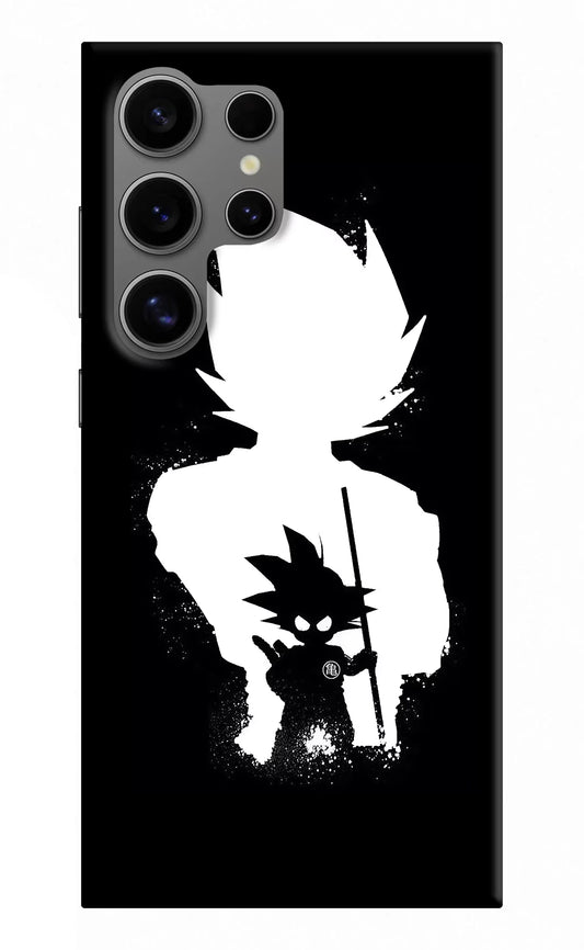 Goku Shadow Samsung S24 Ultra Hard Case Back Cover by Casekaro