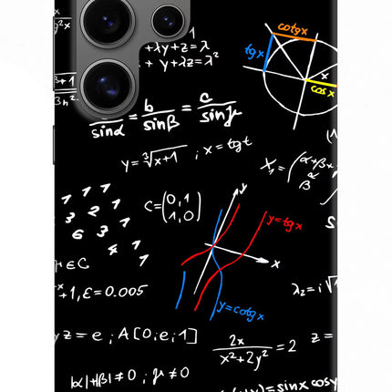 Mathematics Formula Samsung S24 Ultra Hard Case Back Cover by Casekaro