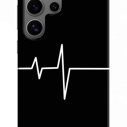 Heart Beats Samsung S24 Ultra Hard Case Back Cover by Casekaro