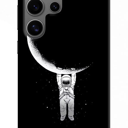 Moon Space Samsung S24 Ultra Hard Case Back Cover by Casekaro
