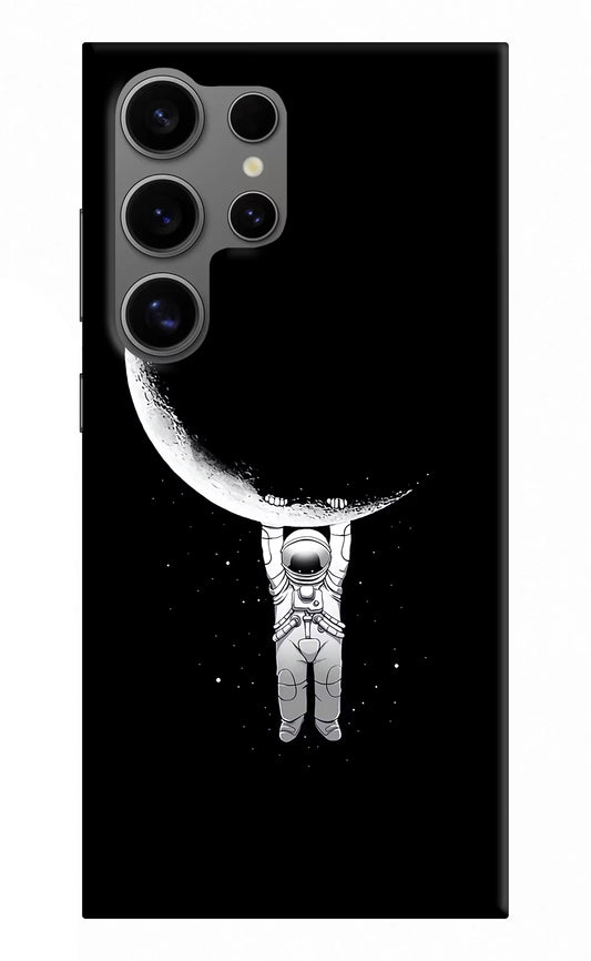 Moon Space Samsung S24 Ultra Hard Case Back Cover by Casekaro