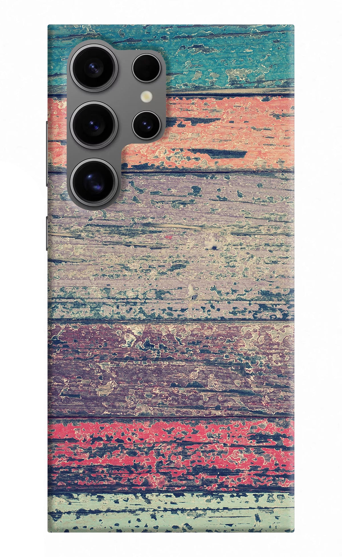 Colourful Wall Samsung S24 Ultra Hard Case Back Cover by Casekaro