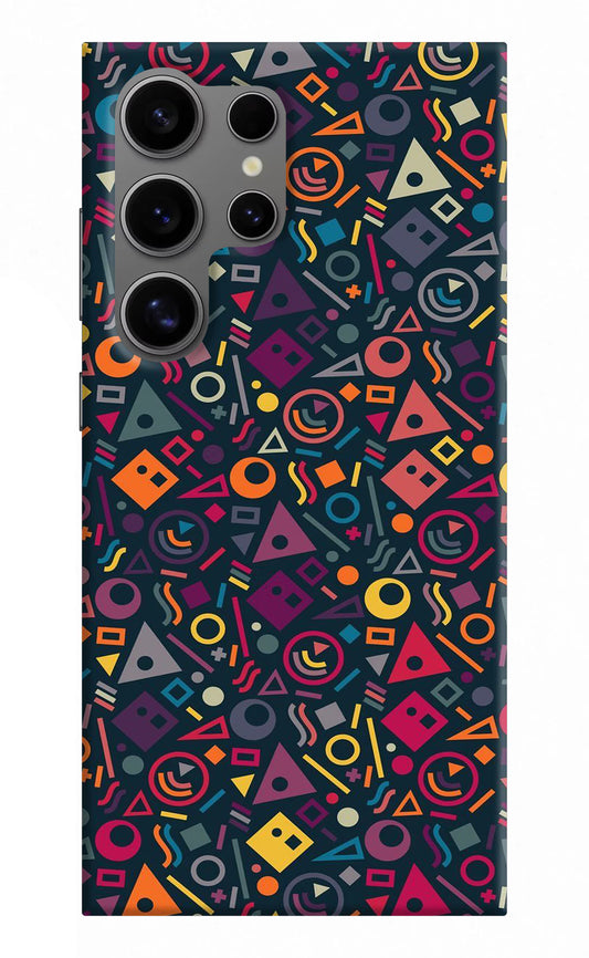 Geometric Abstract Samsung S24 Ultra Hard Case Back Cover by Casekaro