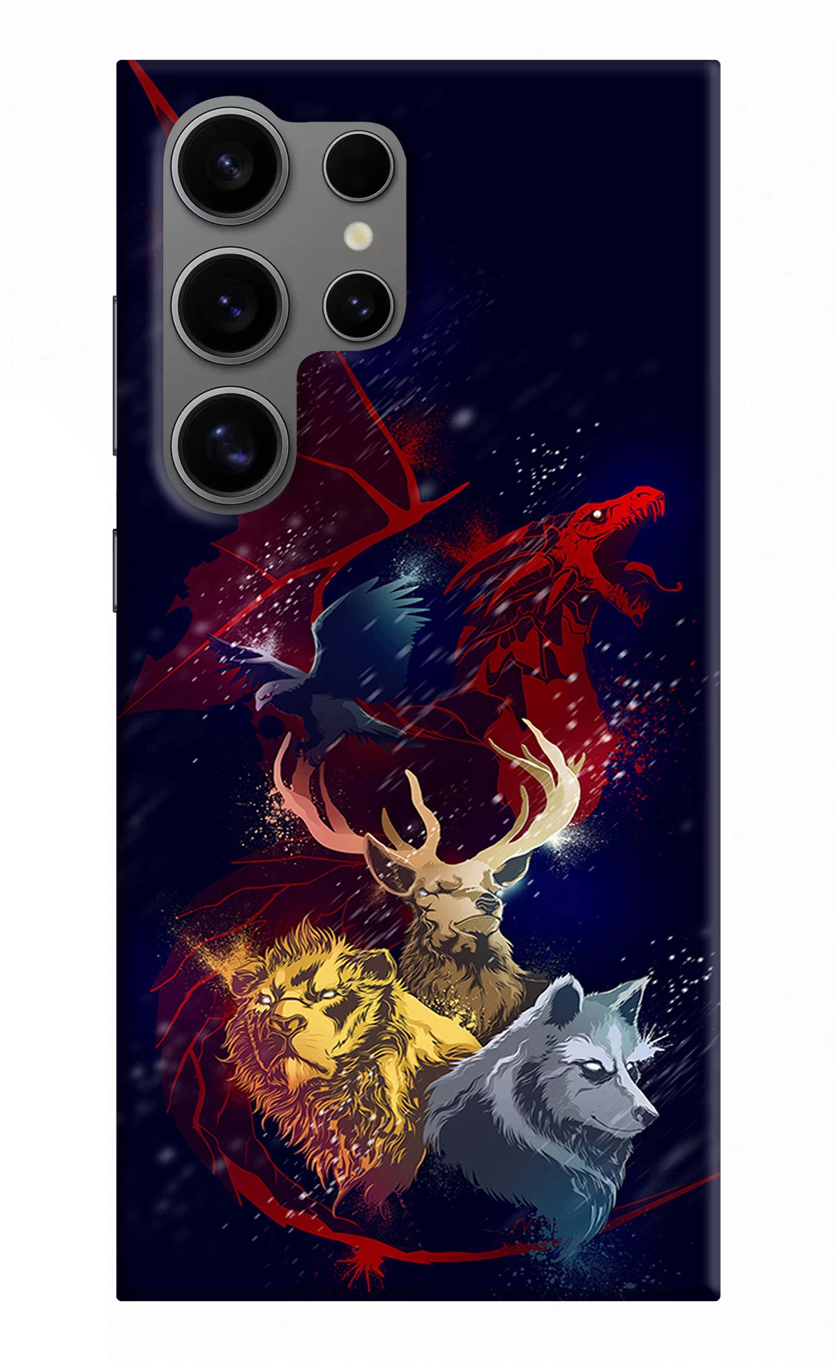 Game Of Thrones Samsung S24 Ultra Hard Case Back Cover by Casekaro