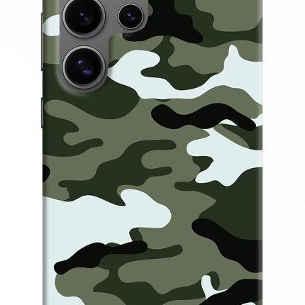 Camouflage Samsung S24 Ultra Hard Case Back Cover by Casekaro
