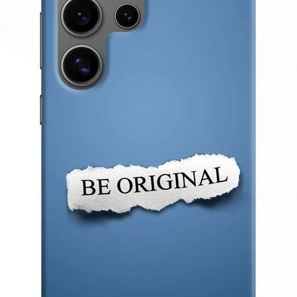 Be Original Samsung S24 Ultra Hard Case Back Cover by Casekaro