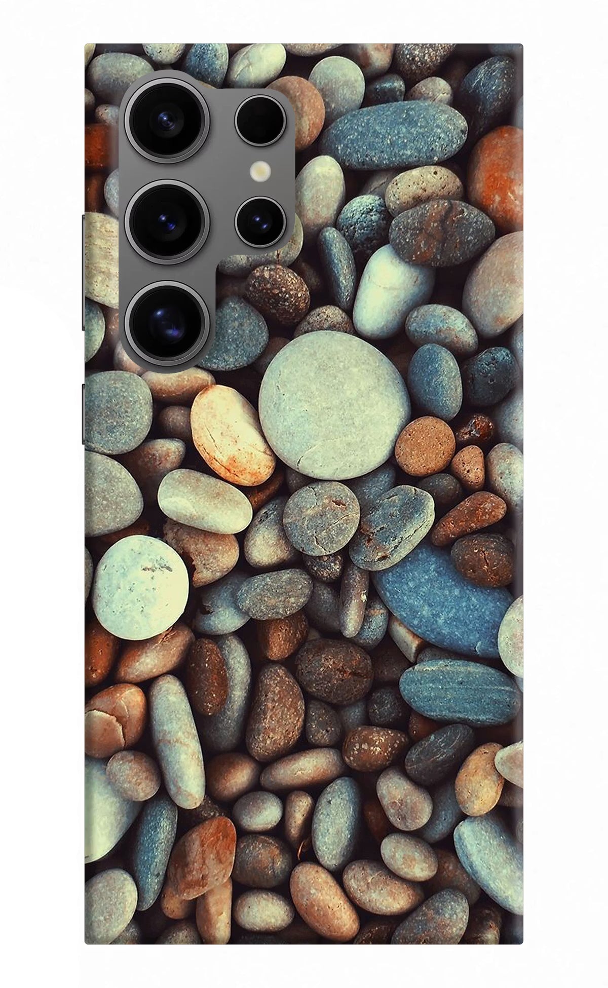 Pebble Samsung S24 Ultra Hard Case Back Cover by Casekaro