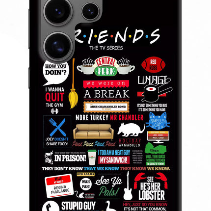 FRIENDS Samsung S24 Ultra Hard Case Back Cover by Casekaro