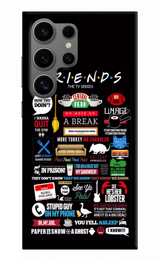 FRIENDS Samsung S24 Ultra Hard Case Back Cover by Casekaro