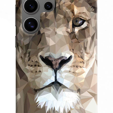 Lion Art Samsung S24 Ultra Hard Case Back Cover by Casekaro