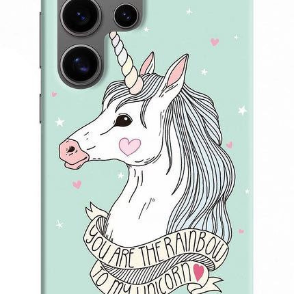 Unicorn Wallpaper Samsung S24 Ultra Hard Case Back Cover by Casekaro