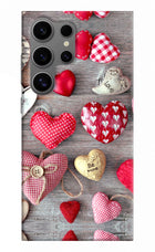 Love Wallpaper Samsung S24 Ultra Hard Case Back Cover by Casekaro