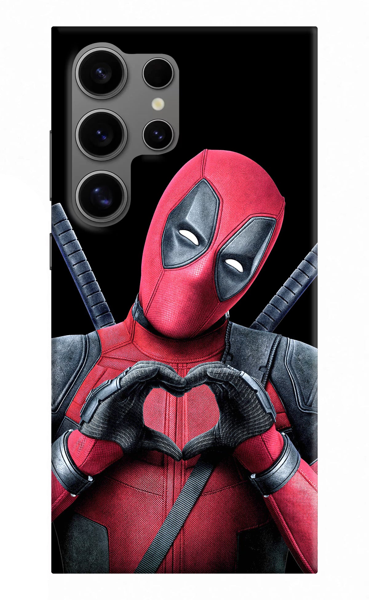 Deadpool Samsung S24 Ultra Hard Case Back Cover by Casekaro