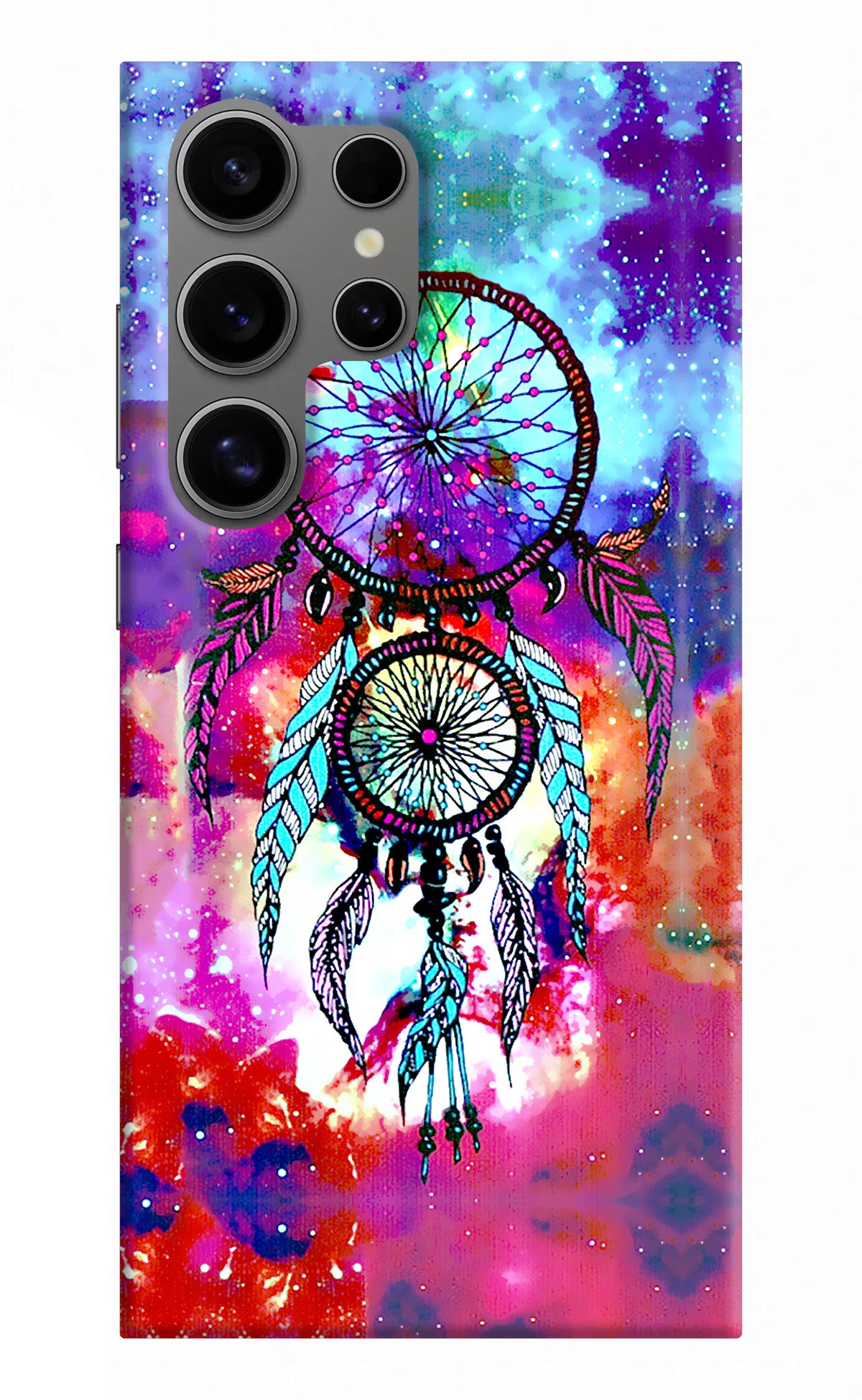 Dream Catcher Abstract Samsung S24 Ultra Hard Case Back Cover by Casekaro
