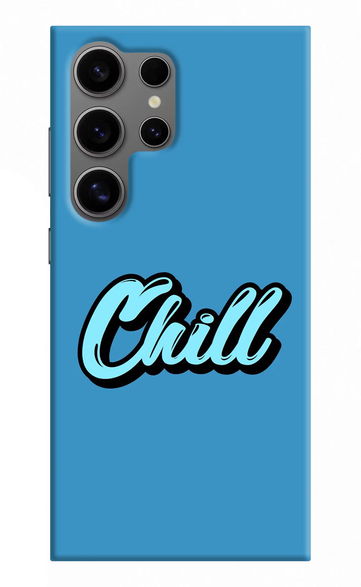 Chill Samsung S24 Ultra Hard Case Back Cover by Casekaro