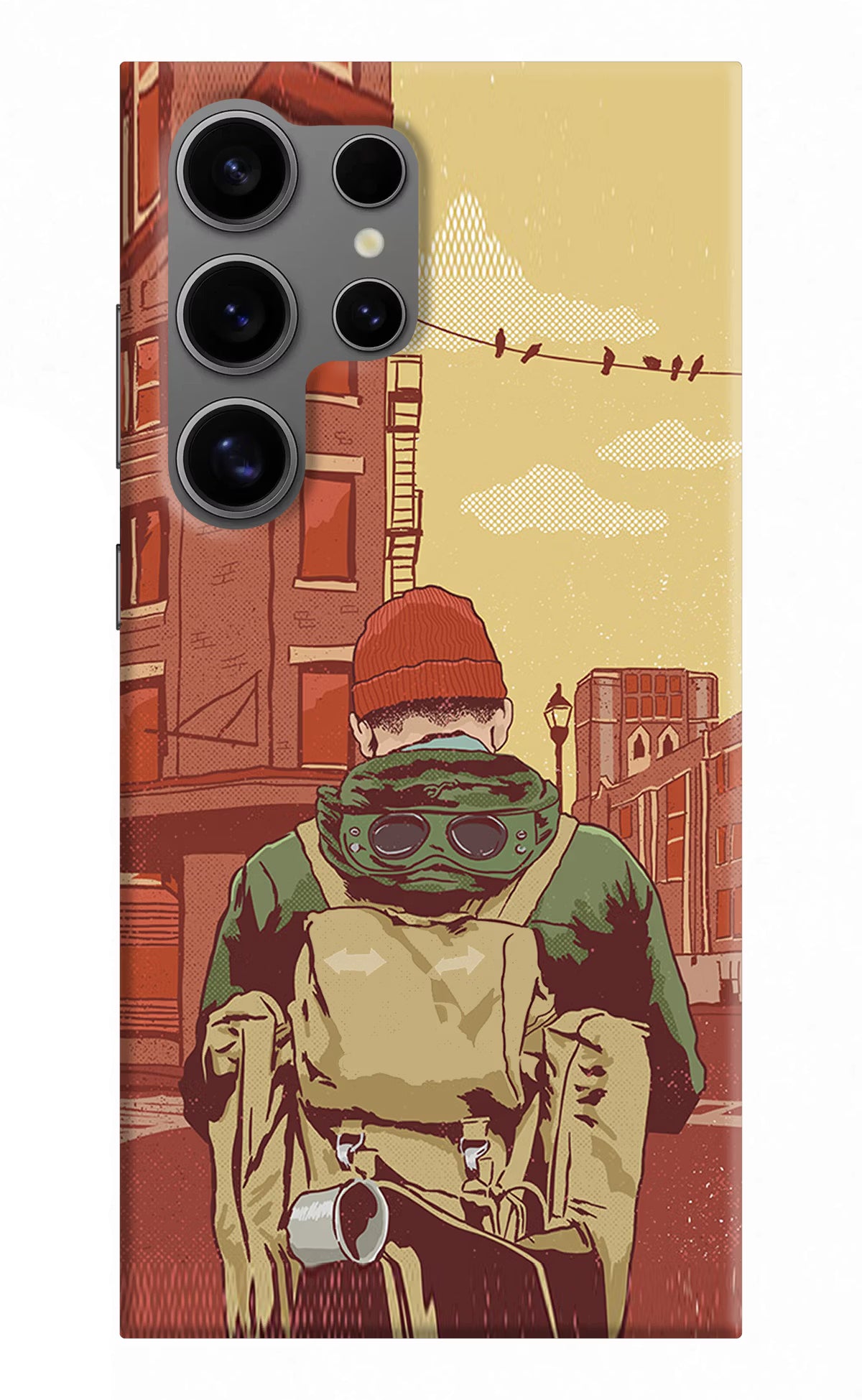 Adventurous Samsung S24 Ultra Hard Case Back Cover by Casekaro