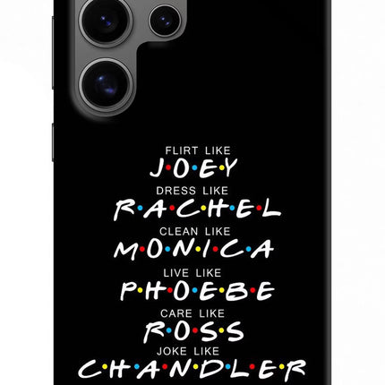 FRIENDS Character Samsung S24 Ultra Hard Case Back Cover by Casekaro
