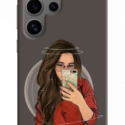 Selfie Queen Samsung S24 Ultra Hard Case Back Cover by Casekaro