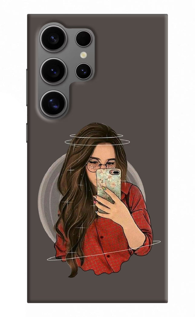 Selfie Queen Samsung S24 Ultra Hard Case Back Cover by Casekaro