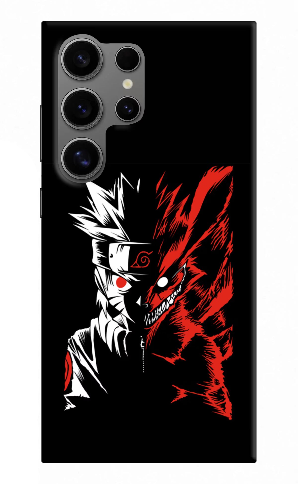 Naruto Two Face Samsung S24 Ultra Hard Case Back Cover by Casekaro