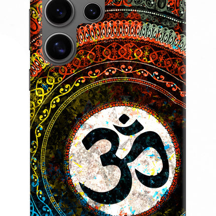 Om Cultural Samsung S24 Ultra Hard Case Back Cover by Casekaro