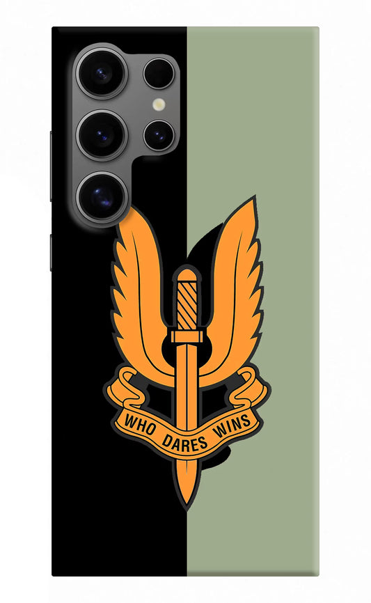 Balidan Logo Samsung S24 Ultra Hard Case Back Cover by Casekaro