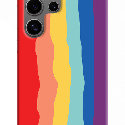 Rainbow Samsung S24 Ultra Hard Case Back Cover by Casekaro