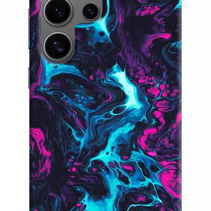 Abstract Samsung S24 Ultra Hard Case Back Cover by Casekaro