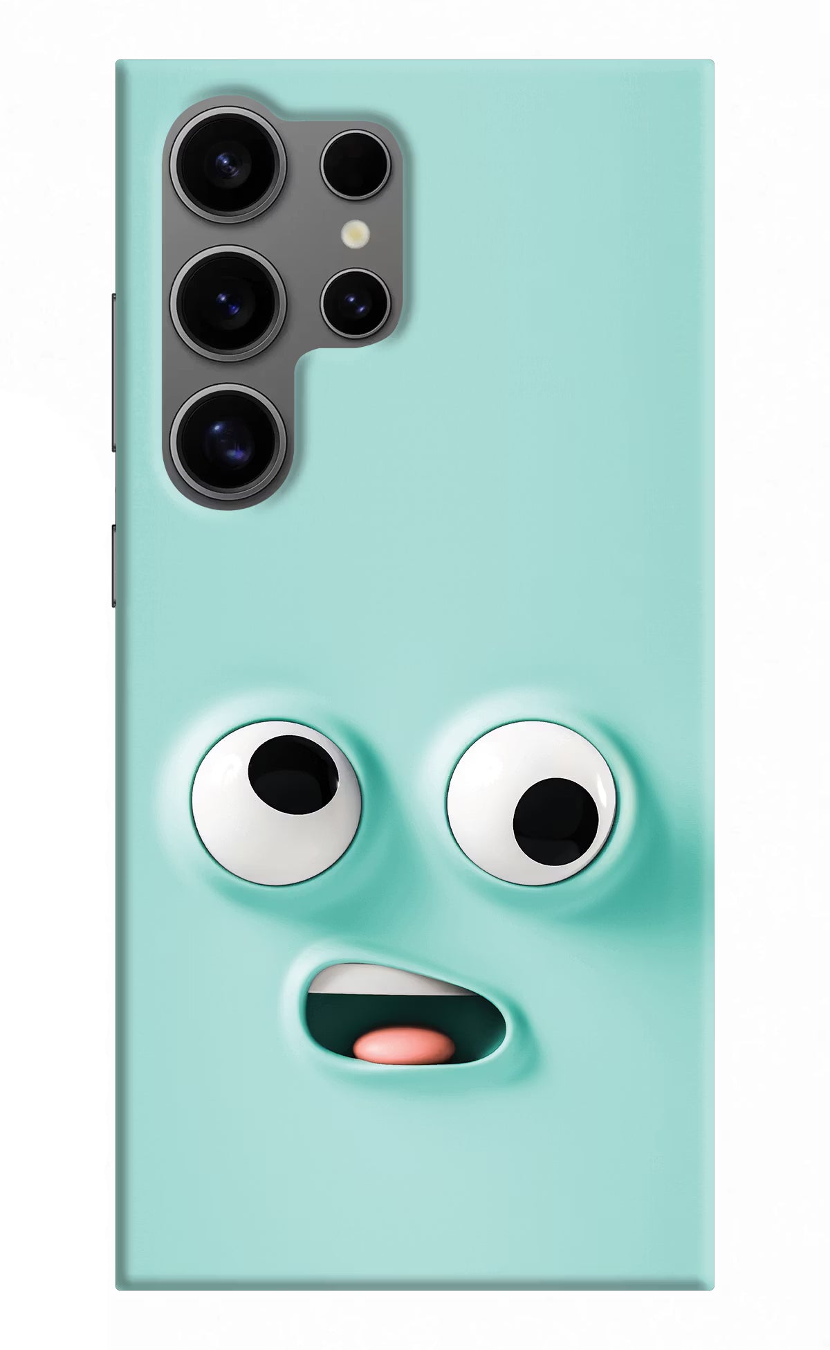 Funny Cartoon Samsung S24 Ultra Hard Case Back Cover by Casekaro