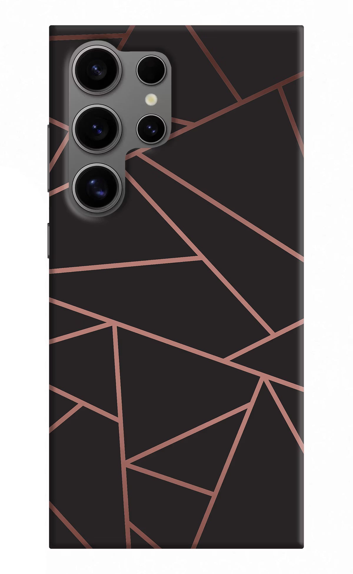 Geometric Pattern Samsung S24 Ultra Hard Case Back Cover by Casekaro