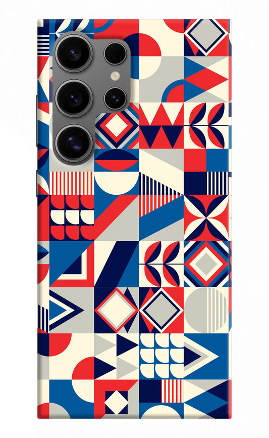 Colorful Pattern Samsung S24 Ultra Hard Case Back Cover by Casekaro