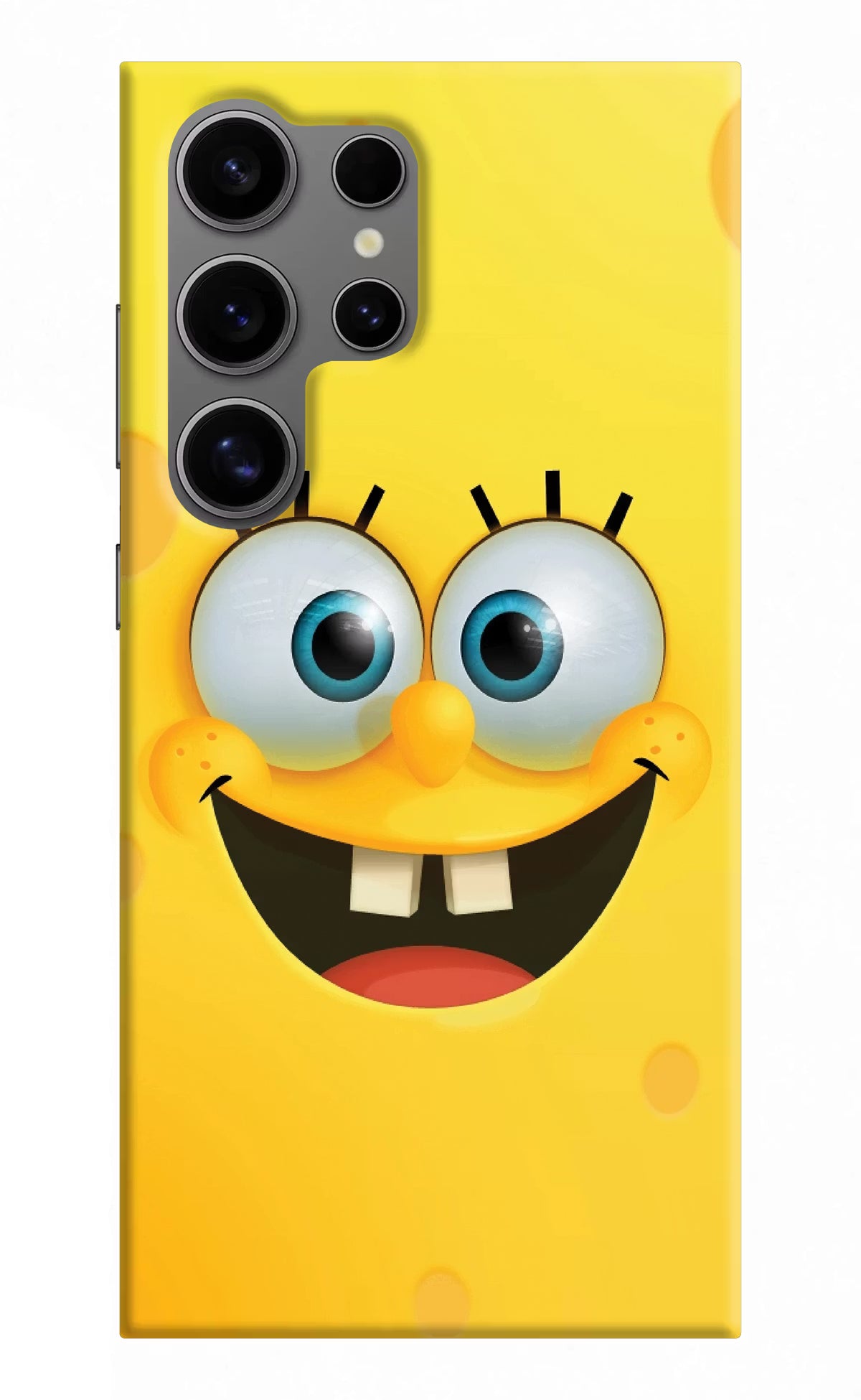Sponge 1 Samsung S24 Ultra Hard Case Back Cover by Casekaro