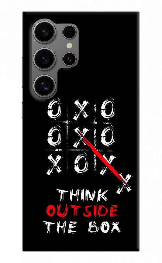 Think out of the BOX Samsung S24 Ultra Hard Case Back Cover by Casekaro