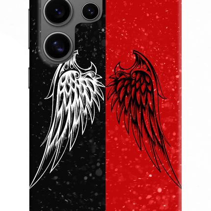 Wings Samsung S24 Ultra Hard Case Back Cover by Casekaro