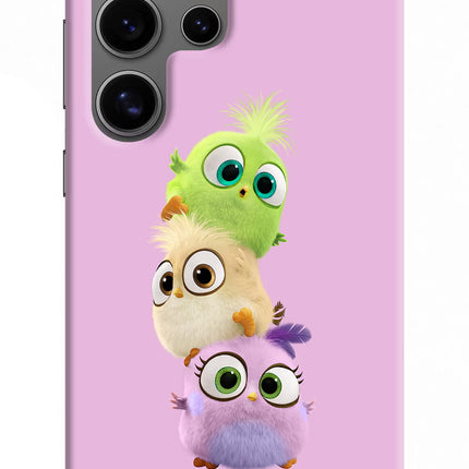 Cute Little Birds Samsung S24 Ultra Hard Case Back Cover by Casekaro