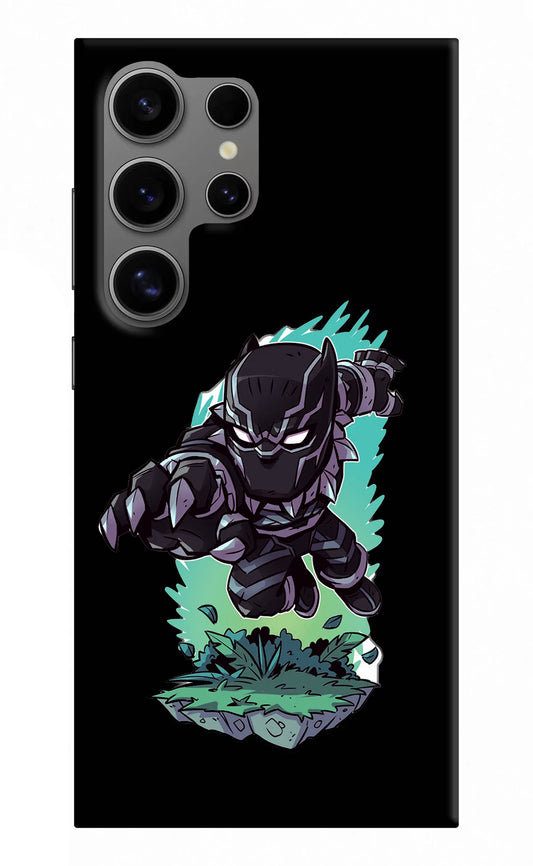 Black Panther Samsung S24 Ultra Hard Case Back Cover by Casekaro