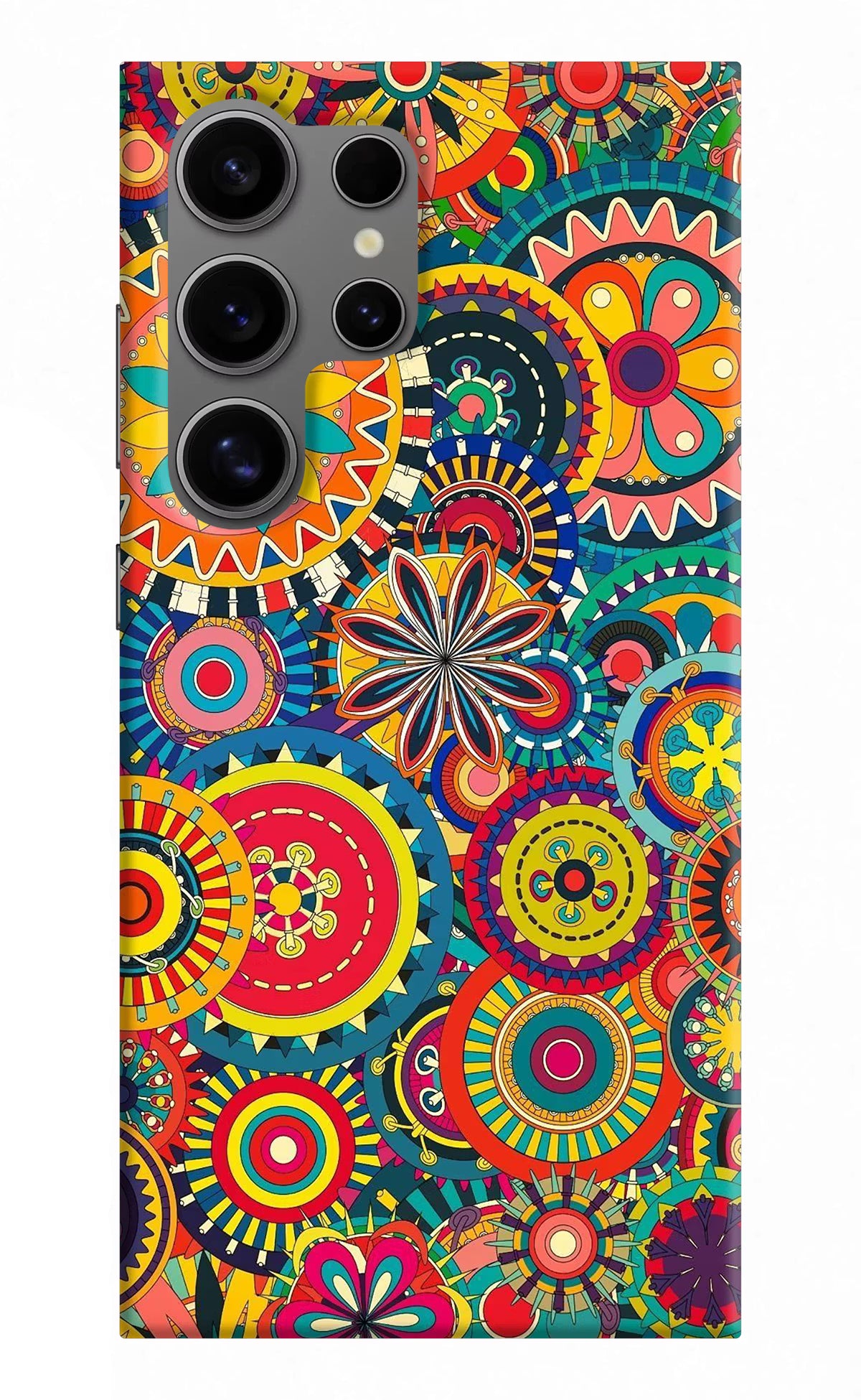 Gol Gol Art Samsung S24 Ultra Hard Case Back Cover by Casekaro