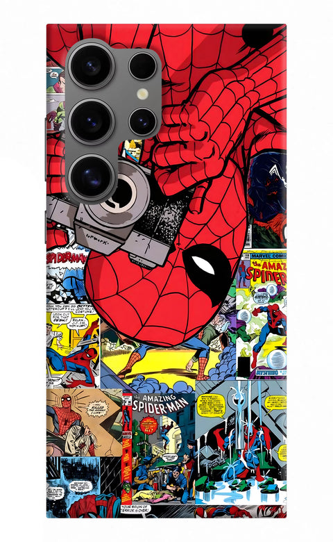 Spider Man Samsung S24 Ultra Back Cover