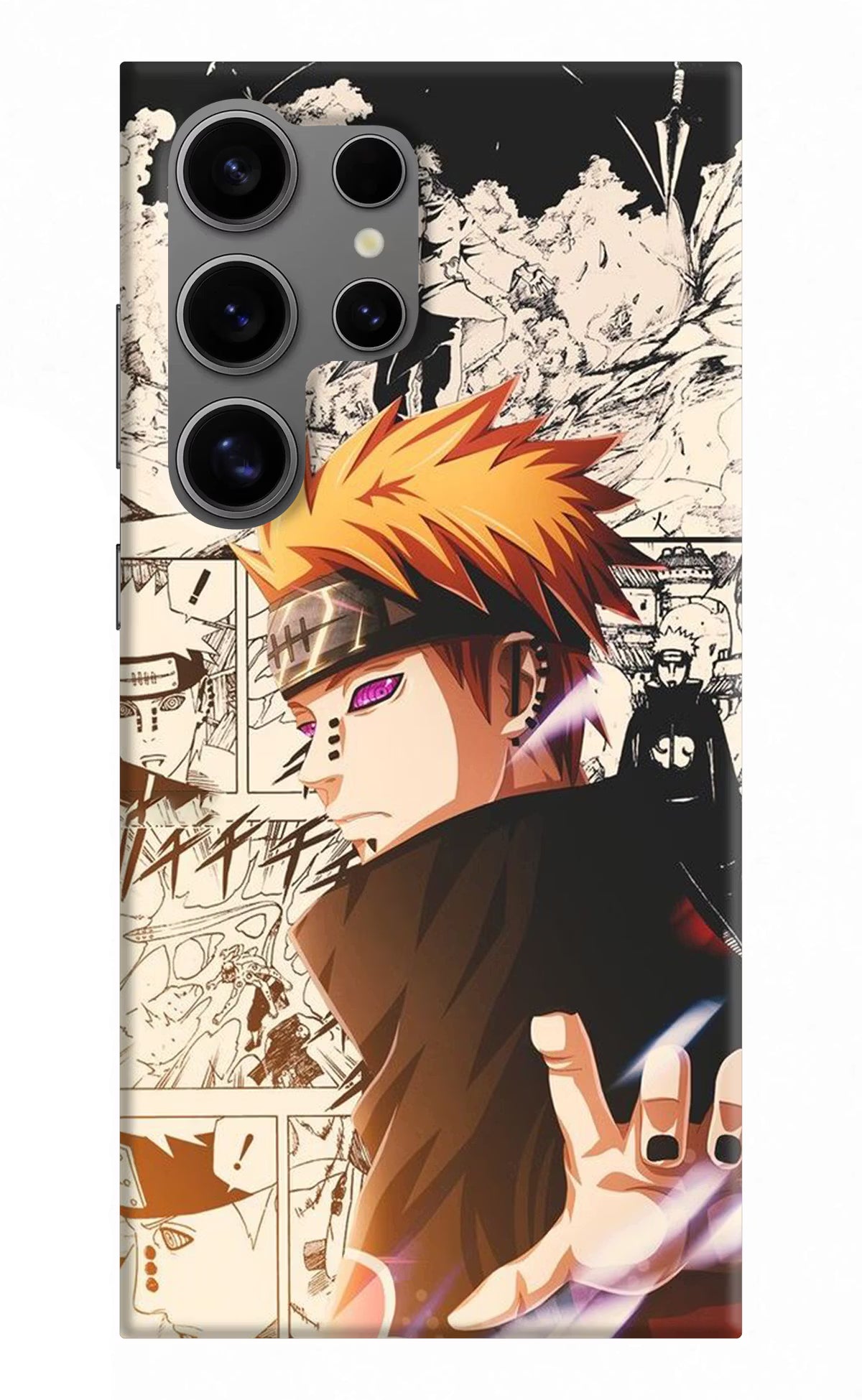 Pain Anime Samsung S24 Ultra Hard Case Back Cover by Casekaro