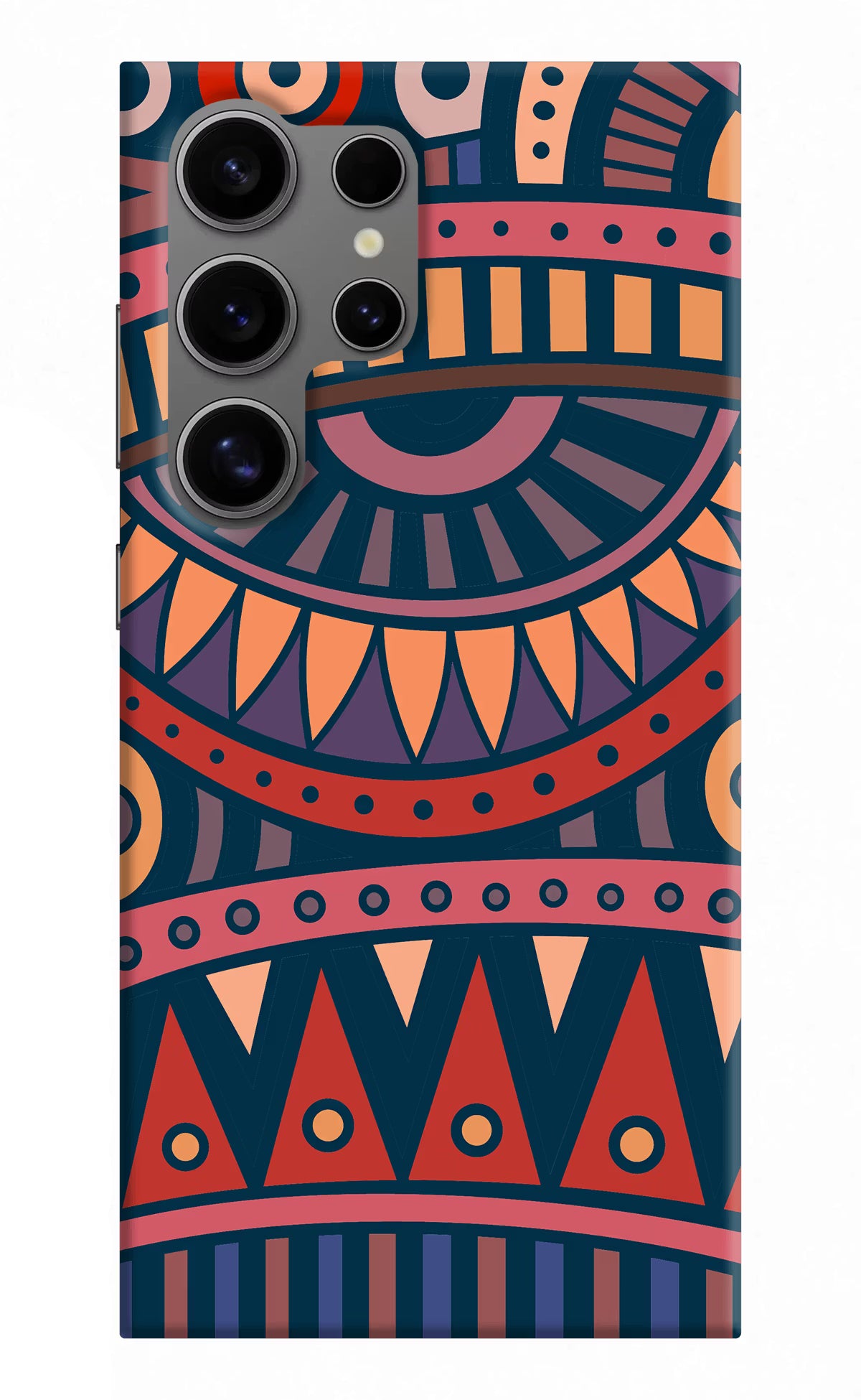 African Culture Design Samsung S24 Ultra Hard Case Back Cover by Casekaro